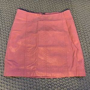 Pink skirt